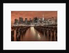 Manhattan skyline with groynes by Assaf Frank
